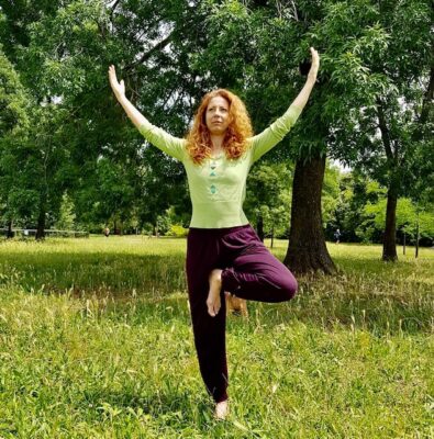 Yoga Albero Cielo