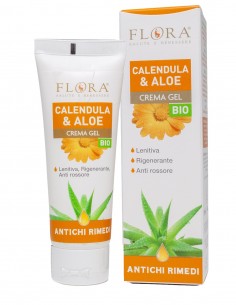 Flora calendula e aloe crema gel 75ml bio